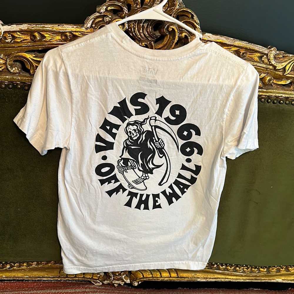 Boys vans shirt- 8-10/small